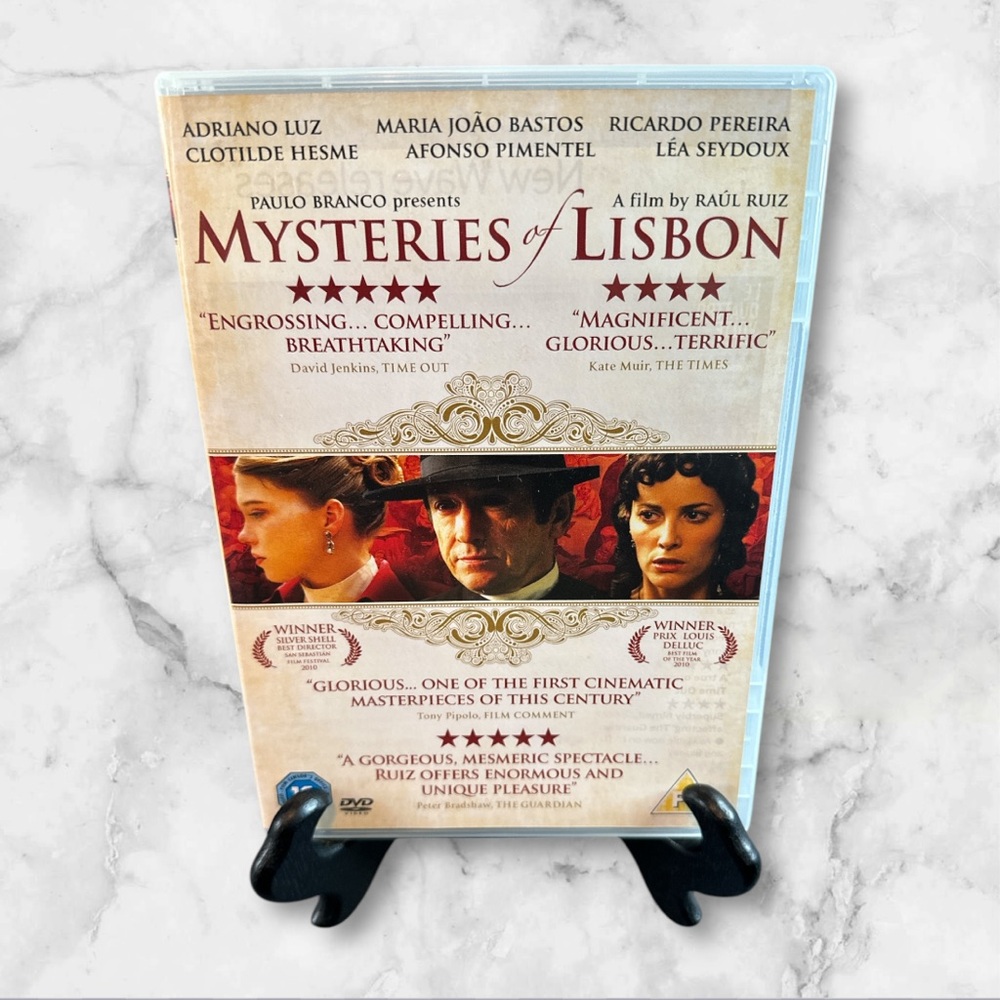 Mysteries of Lisbon 3 disc DVD set rated PG